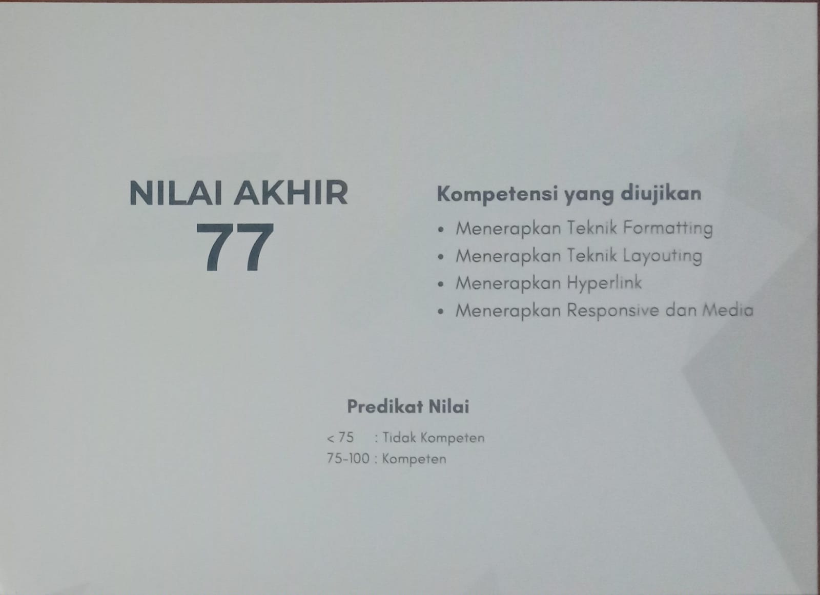Sertifikat 1 Belakang